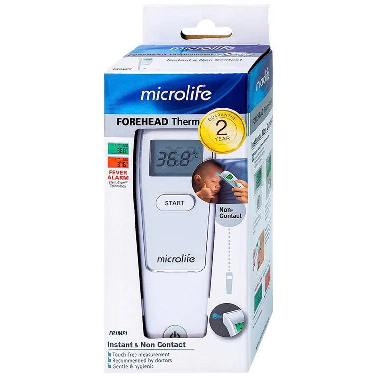 Nhiệt kế hồng ngoại MICROLIFE FR1MF1 đo không chạm, nhanh, an toàn và chính xác (hộp 1 cái)