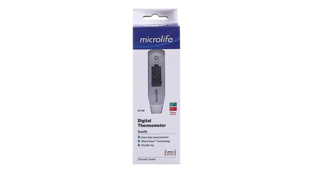 Nhiệt kế điện tử Microlife MT550 độ chính xác cao, đo nhanh cho kết quả chỉ sau 10 giây (hộp 1 cái)