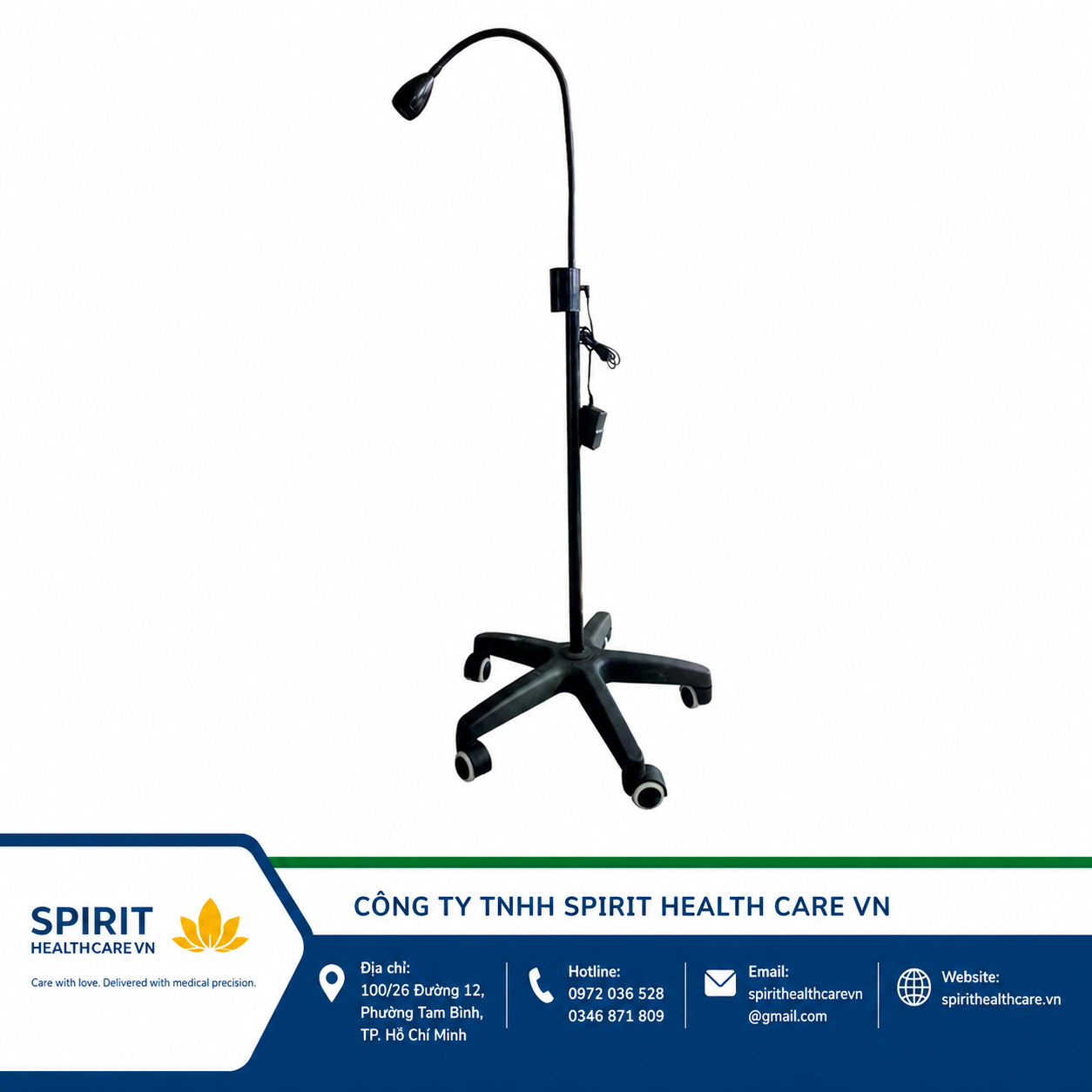 Đèn gù tiểu phẫu 1 bóng LED - Model: WYJ-1T