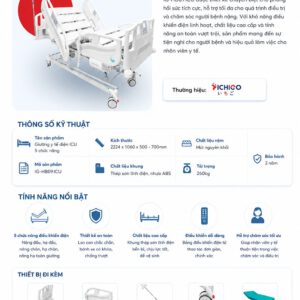 Giường y tế điện ICU