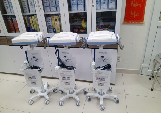 Xe Đẩy Monitor Sản Khoa PM-X3F - Monitor Cart - Ảnh 2