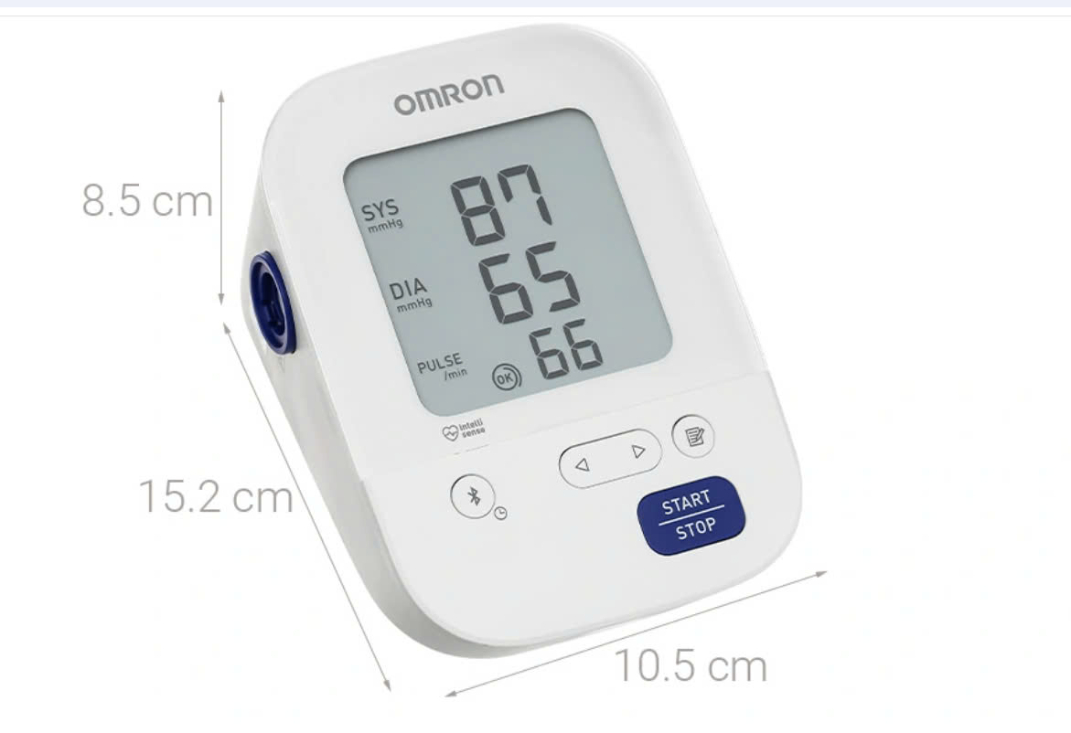Máy đo huyết áp bắp tay tự động Bluetooth OMRON HEM-7156T - Ảnh 4