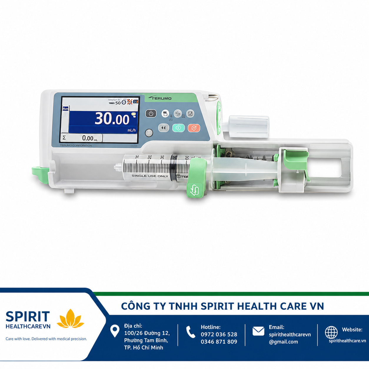 Bơm Tiêm Điện Terumo TE-SS730 Chính Hãng Nhật Bản
