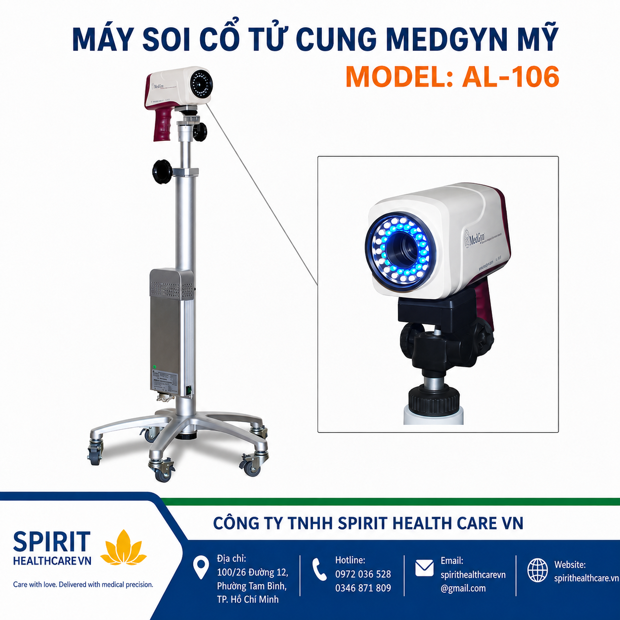 Máy Soi Cổ Tử Cung AL-106 MedGyn Mỹ