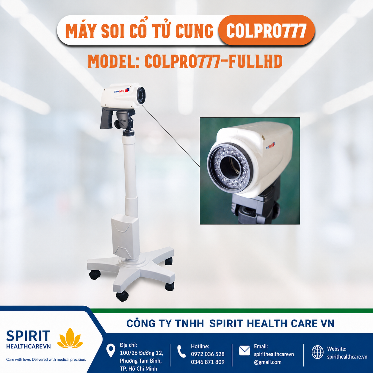 Máy Soi Cổ Tử Cung COLPRO777 Full HD ProMIS Australia - Ảnh 2