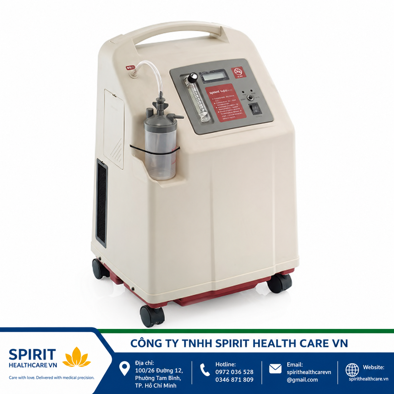 Máy Tạo Oxy Yuwell 10 Lít 7F-10 Chính Hãng