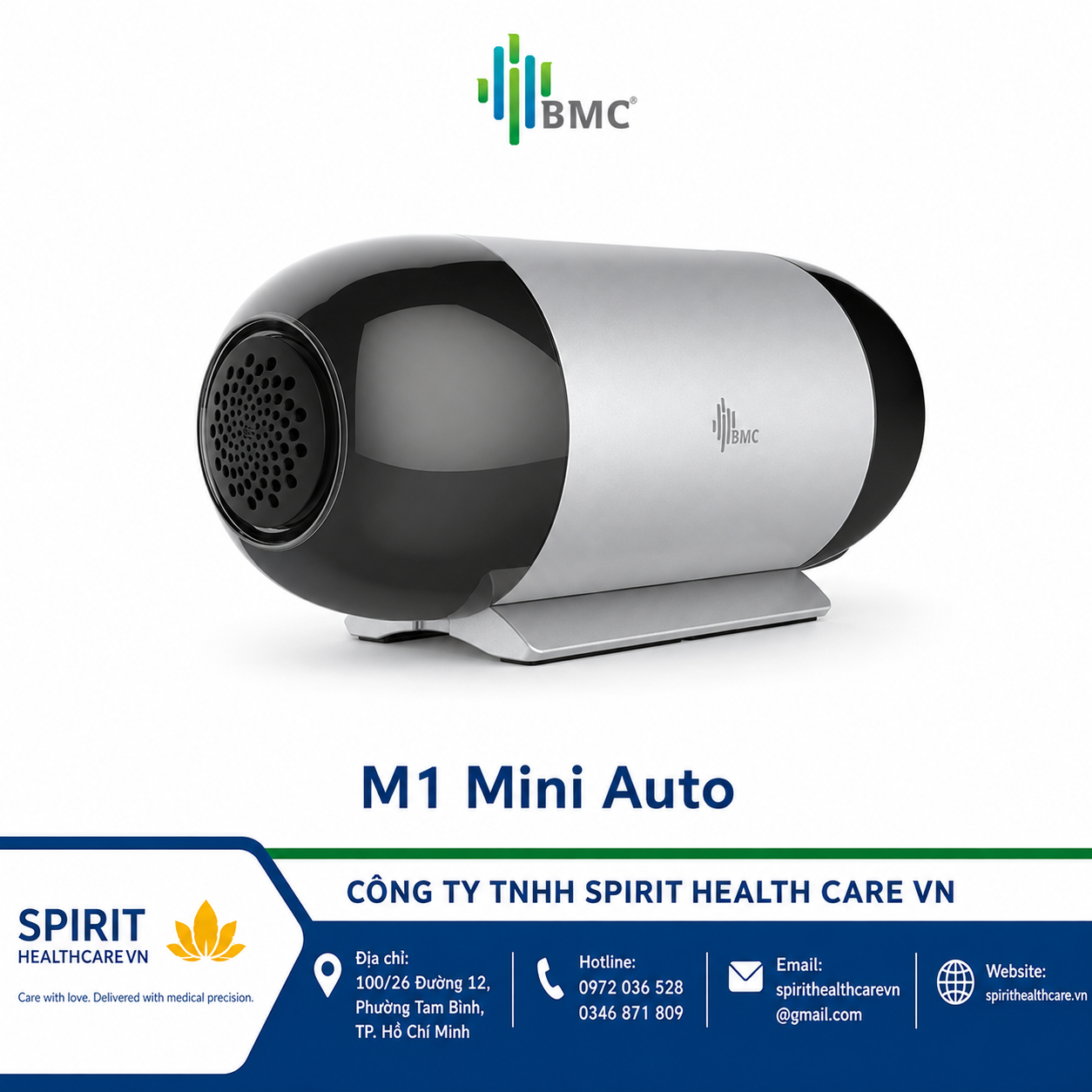Máy Thở CPAP BMC M1 Mini Auto Nhỏ Gọn Cho Du Lịch - Ảnh 4