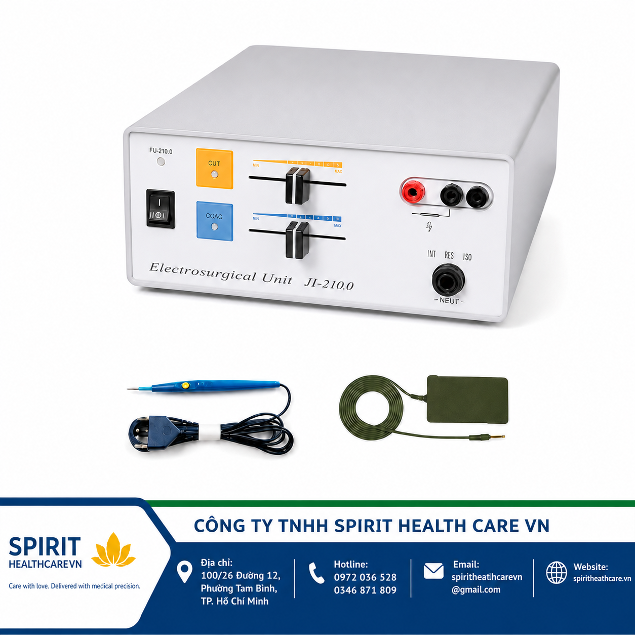 Máy Cắt Đốt Sản Phụ Khoa Zero 50 Zerone Hàn Quốc Chính Hãng - Ảnh 2