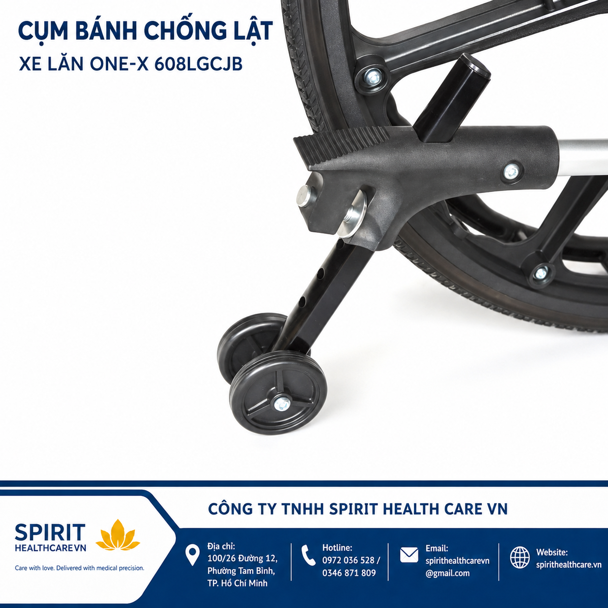 XE LĂN ĐA NĂNG NHÔM ONE-X 608LGCJB NGẢ NẰM, CÓ BÔ VỆ SINH - Ảnh 2