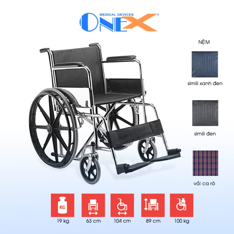 Xe Lăn Tiêu Chuẩn One-X 809B Chính