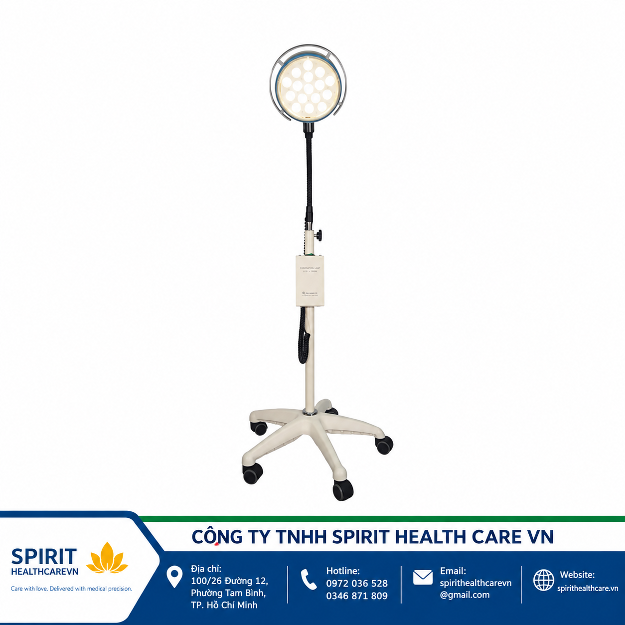 Đèn khám LED di động Elpis SL88A – 40.000 Lux