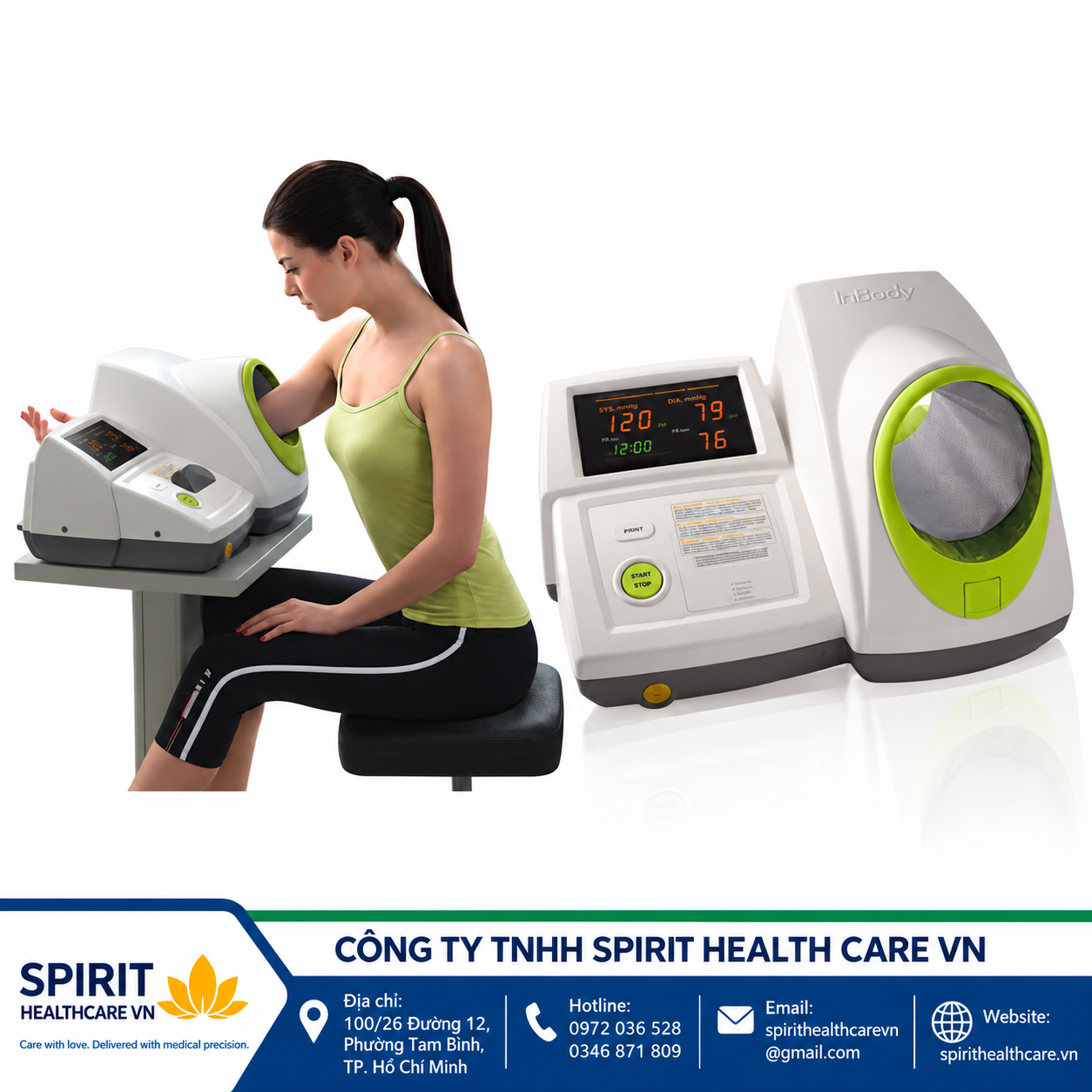 Máy Đo Huyết Áp Tự Động InBody BPBIO320 Hàn Quốc - Ảnh 2