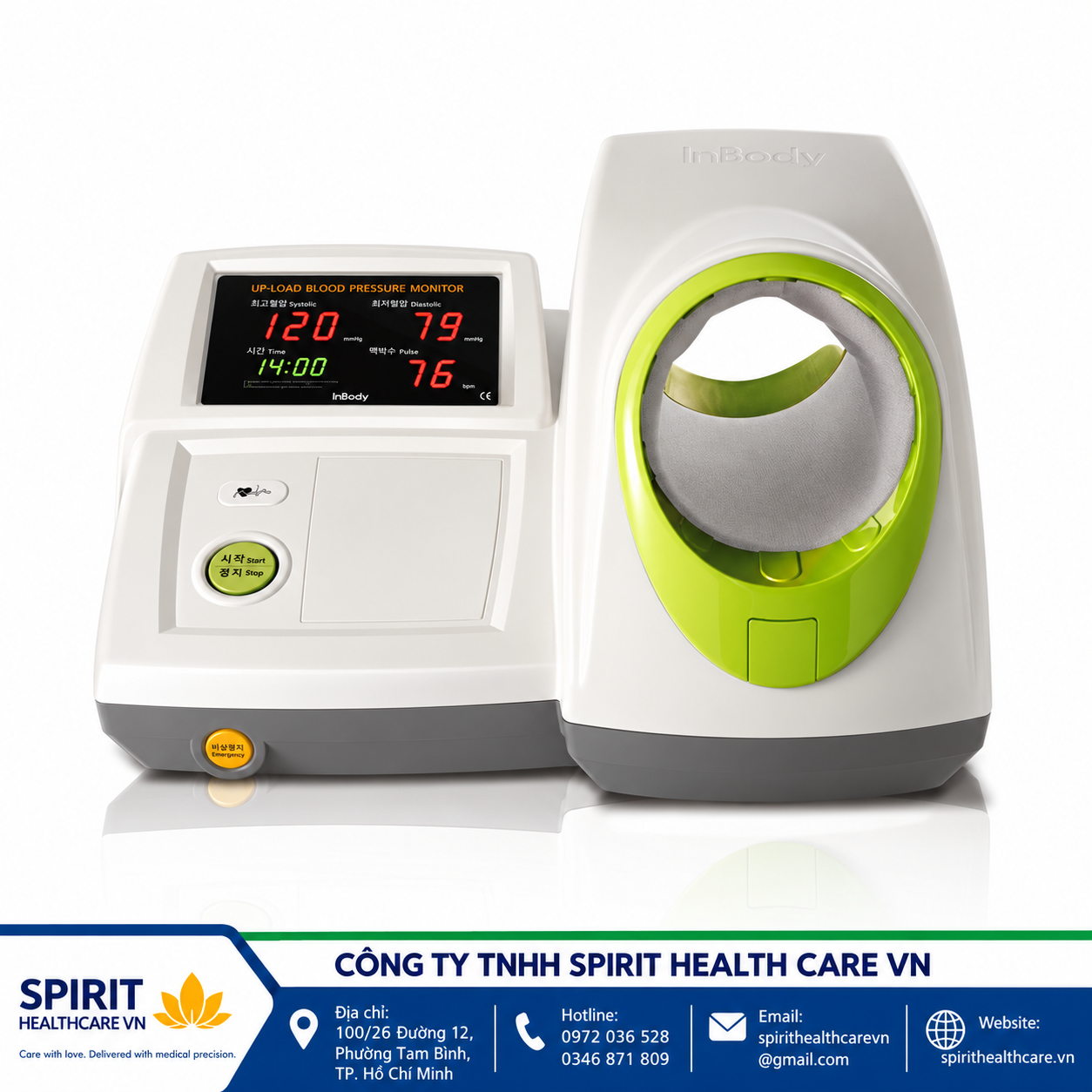 Máy Đo Huyết Áp Tự Động InBody BPBIO320 Hàn Quốc