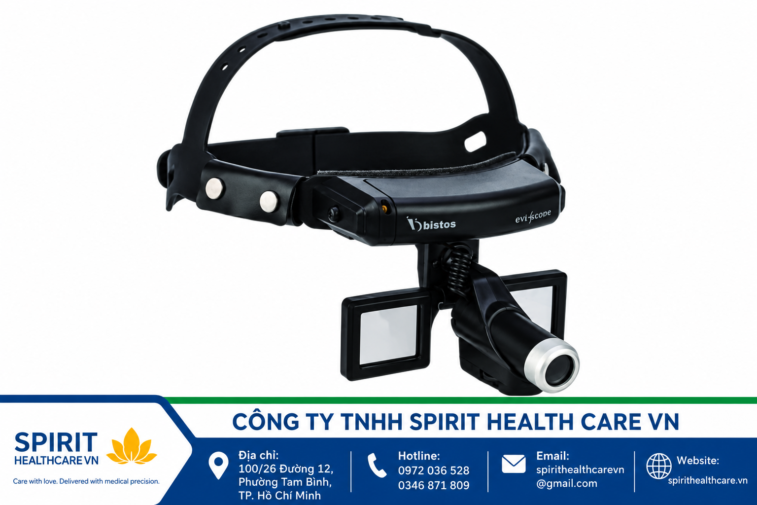 Đèn tiểu phẫu đội đầu Bistos BT-410F Hàn Quốc